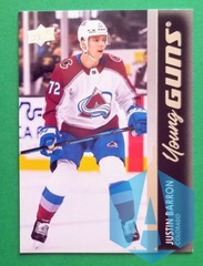 2021-22 Upper Deck Extended Series Justin Barron Young Guns RC #744